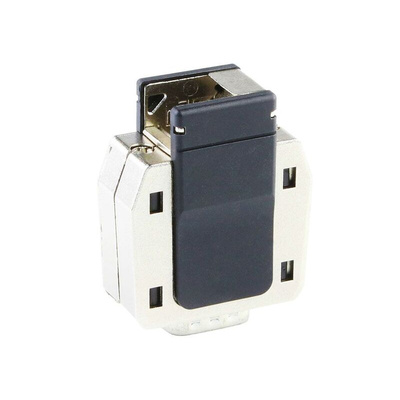 Molex 213032 Series Die Cast Zinc Angled, Straight D Sub Backshell, 3 Way, Strain Relief