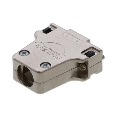 FCT from Molex FMK Series Die Cast Zinc D Sub Backshell, 15 Way, Strain Relief