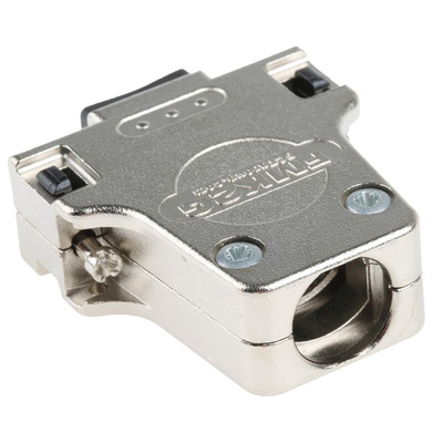 FCT from Molex FMK Series Die Cast Zinc D Sub Backshell, 15 Way, Strain Relief