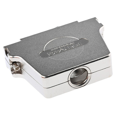 FCT from Molex FMK Series Die Cast Zinc D Sub Backshell, 37 Way, Strain Relief