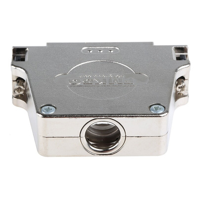 FCT from Molex FMK Series Die Cast Zinc D Sub Backshell, 50 Way, Strain Relief