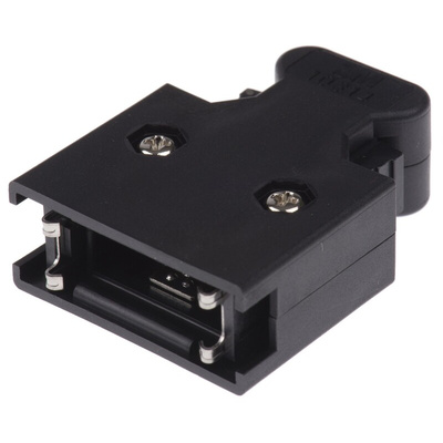 3M 103 Series PBT D Sub Backshell, 14 Way, Strain Relief