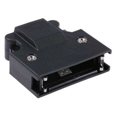 3M 103 Series PBT D Sub Backshell, 36 Way, Strain Relief