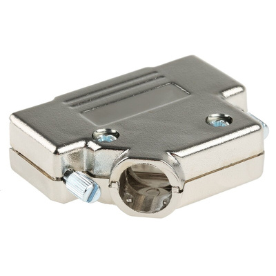 MH Connectors MHD45PK Series ABS Angled D Sub Backshell, 25 Way, Strain Relief