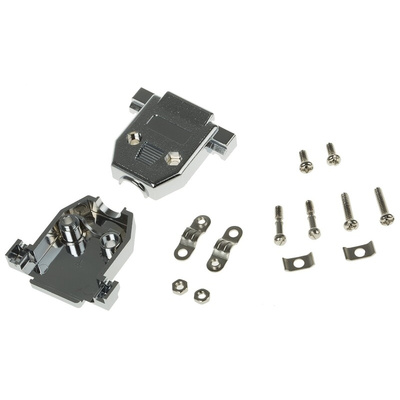 MH Connectors MHCCOV-MP Series ABS D Sub Backshell, 15 Way, Strain Relief