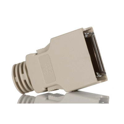 3M 103 Series ABS D Sub Backshell, 14 Way, Strain Relief