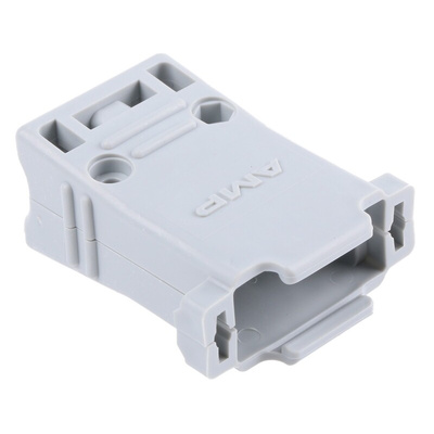 TE Connectivity Amplimite HD-20 Series Thermoplastic D Sub Backshell, 15 Way