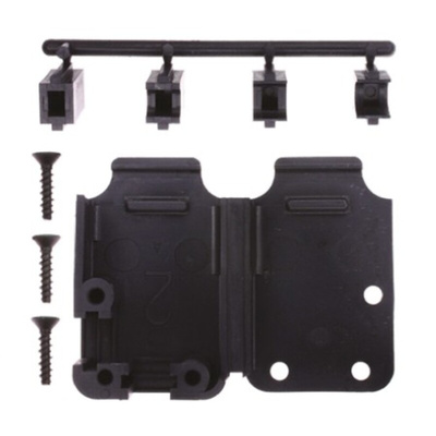 TE Connectivity 207470 Series Thermoplastic D Sub Backshell, 15 Way