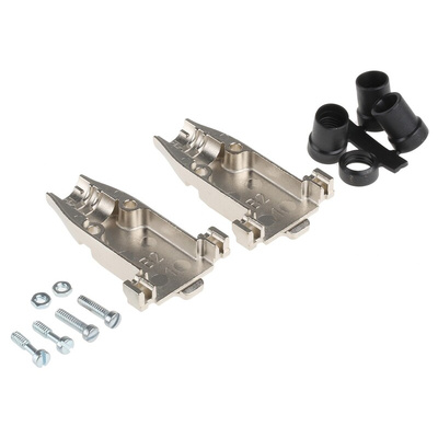 TE Connectivity AMPLIMITE Series D Sub Backshell, 9 Way