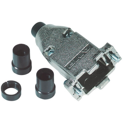 TE Connectivity AMPLIMITE Series Zinc Alloy D Sub Backshell, 15 Way