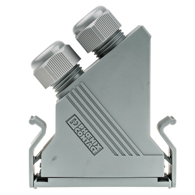 Phoenix Contact VS-25-SET-STD Series Polyamide 45 ° D Sub Backshell, 25 Way