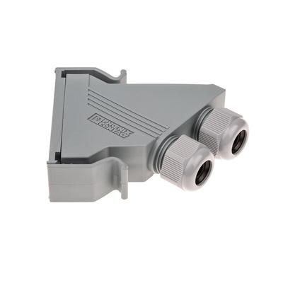 Phoenix Contact VS-25-SET-STD Series Polyamide 45 ° D Sub Backshell, 25 Way
