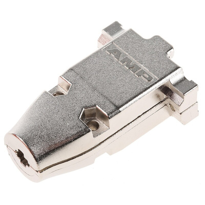 TE Connectivity AMPLIMITE Series Zinc D Sub Backshell, 9 Way