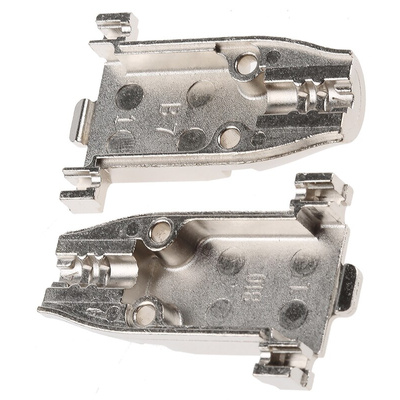 TE Connectivity AMPLIMITE Series Zinc D Sub Backshell, 9 Way