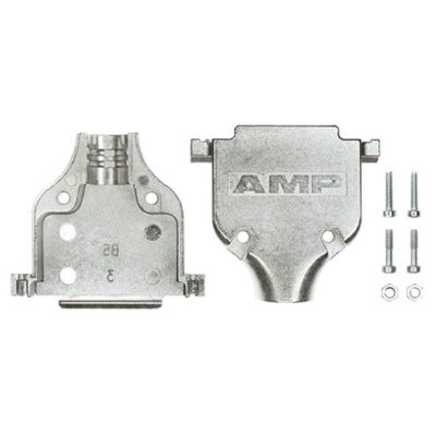 TE Connectivity Amplimite Series Zinc D Sub Backshell, 25 Way
