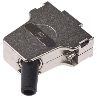 Harting D-sub Series Metal Right Angle D Sub Backshell, 15 Way, Strain Relief