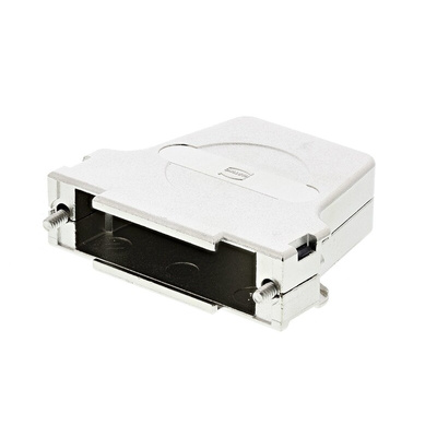 Harting D-sub Series Metal D Sub Backshell, 25 Way, Strain Relief