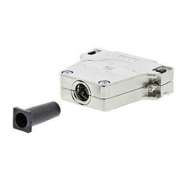 Harting D-sub Series Metal D Sub Backshell, 25 Way, Strain Relief
