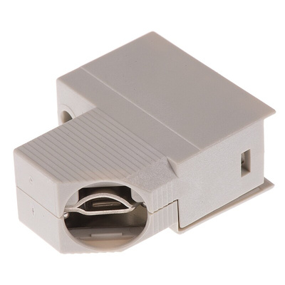 TE Connectivity AMPLIMITE Series Polymer Angled D Sub Backshell, 9 Way