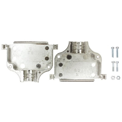 TE Connectivity AMPLIMITE Series Zinc D Sub Backshell, 50 Way