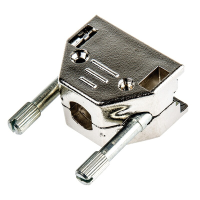 MH Connectors MHED Series ABS D Sub Backshell, 9 Way, Strain Relief
