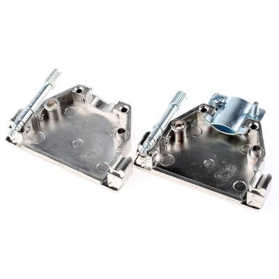 MH Connectors MHED Series ABS D Sub Backshell, 25 Way, Strain Relief