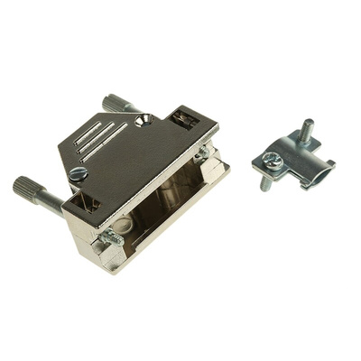 MH Connectors MHED Series ABS D Sub Backshell, 15 Way, Strain Relief