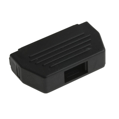 MH Connectors MHED Series Thermoplastic Angled, Straight D Sub Backshell, 25 Way, Strain Relief