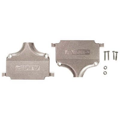 TE Connectivity AMPLIMITE Series Zinc D Sub Backshell, 37 Way