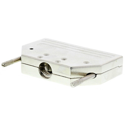 MH Connectors MHDTZI Series Zinc D Sub Backshell, 37 Way, Strain Relief