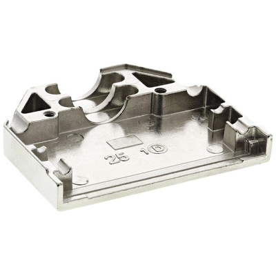 MH Connectors MHDTZI Series Zinc D Sub Backshell, 25 Way, Strain Relief