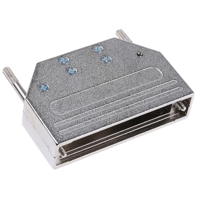 MH Connectors MHDTZI Series Zinc D Sub Backshell, 50 Way, Strain Relief