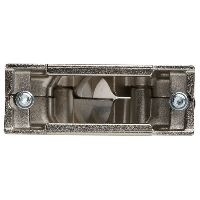 Amphenol ICC 8655MHR Series Die Cast Zinc Angled D Sub Backshell, 15 Way, Strain Relief