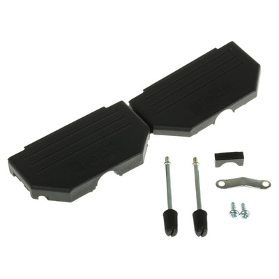 Amphenol FCI Nylon D Sub Backshell, 37 Way, Strain Relief