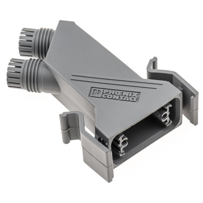 Phoenix Contact 168 Series PA D Sub Backshell, 9 Way