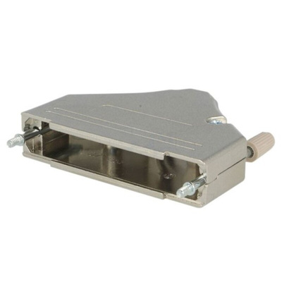 MH Connectors MHDTZK Series Zinc D Sub Backshell, 37 Way, Strain Relief