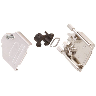 MH Connectors MHDTZK Series Zinc D Sub Backshell, 37 Way, Strain Relief