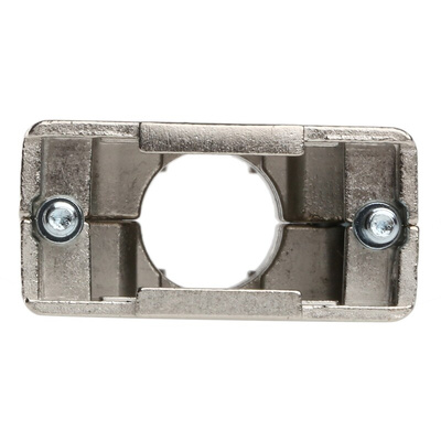 MH Connectors MHDTZK-RA Series Zinc D Sub Backshell, 9 Way, Strain Relief