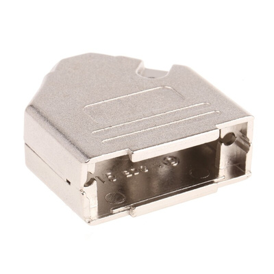 MH Connectors MHDTZK-RA Series Zinc D Sub Backshell, 15 Way, Strain Relief