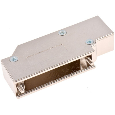 MH Connectors MHDCMR Series Zinc Right Angle D Sub Backshell, 25 Way, Strain Relief