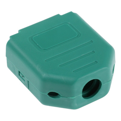 MH Connectors MHDPPK-SLIM Series Polyamide D Sub Backshell, 9 Way, Strain Relief