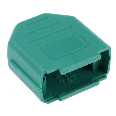 MH Connectors MHDPPK-SLIM Series Polyamide D Sub Backshell, 9 Way, Strain Relief