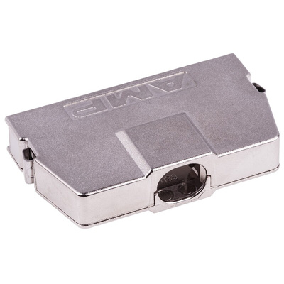 TE Connectivity AMPLIMITE .050 Series Zinc D Sub Backshell, 68 Way, Strain Relief