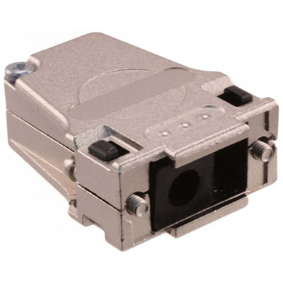 Harting Metal Angled D Sub Backshell, 9 Way, Strain Relief
