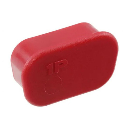 FCT from Molex, 172704 Series Dust Cap For Use With Size 1 Male D-sub