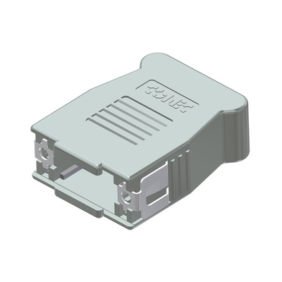 CONEC 16 Series Plastic D Sub Backshell, 9 Way, Strain Relief