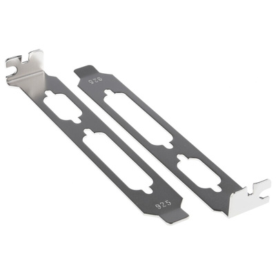 RS PRO Expansion Slot Covers For Use With 9 & 25 Way D-Sub Connector