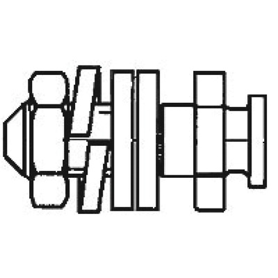 TE Connectivity, AMPLIMITE Series Lock Post For Use With Slide Lock