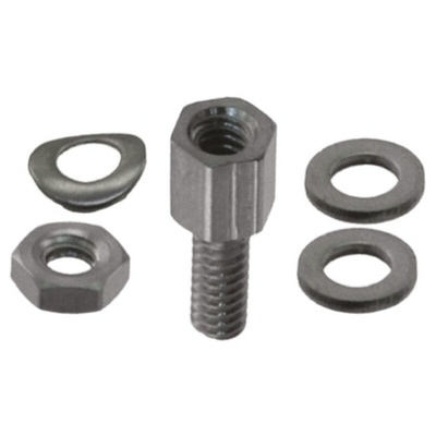 TE Connectivity, V42254 Series Female Screw Lock For Use With D-Sub Connector