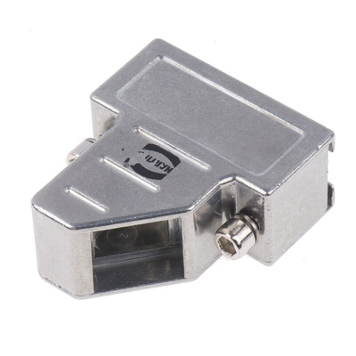 Harting D-sub Series Metal Right Angle D Sub Backshell, 9 Way